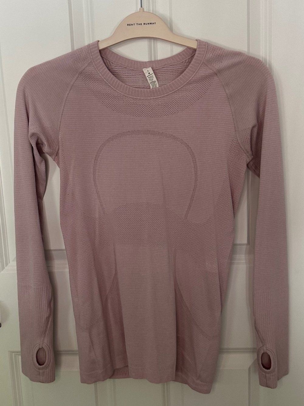 Lululemon Swiftly Tech Long Sleeve Pale Pink